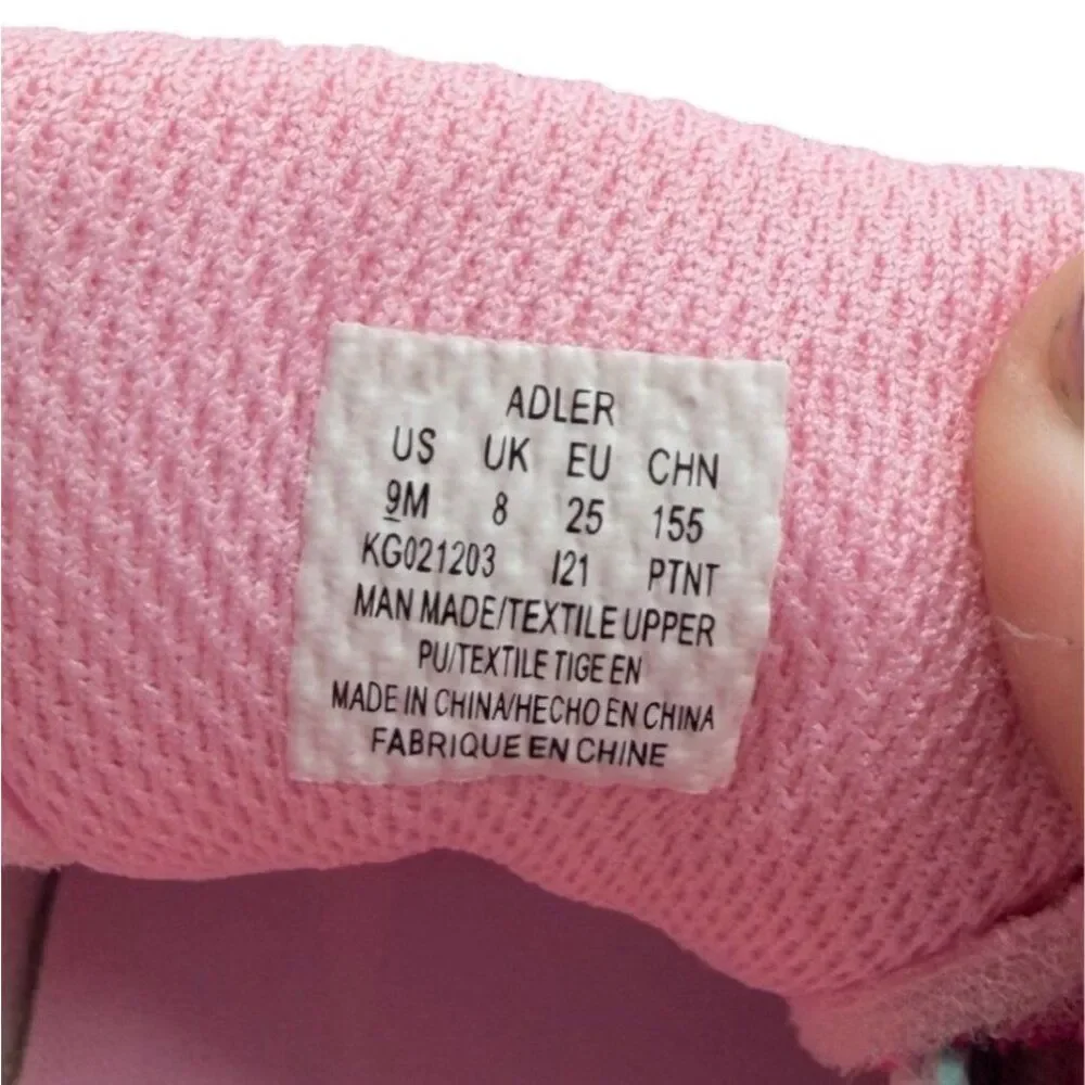 Stride Rite Adler Supportive Sneakers Toddler Size 9 Lightweight Hook-and-Loop
